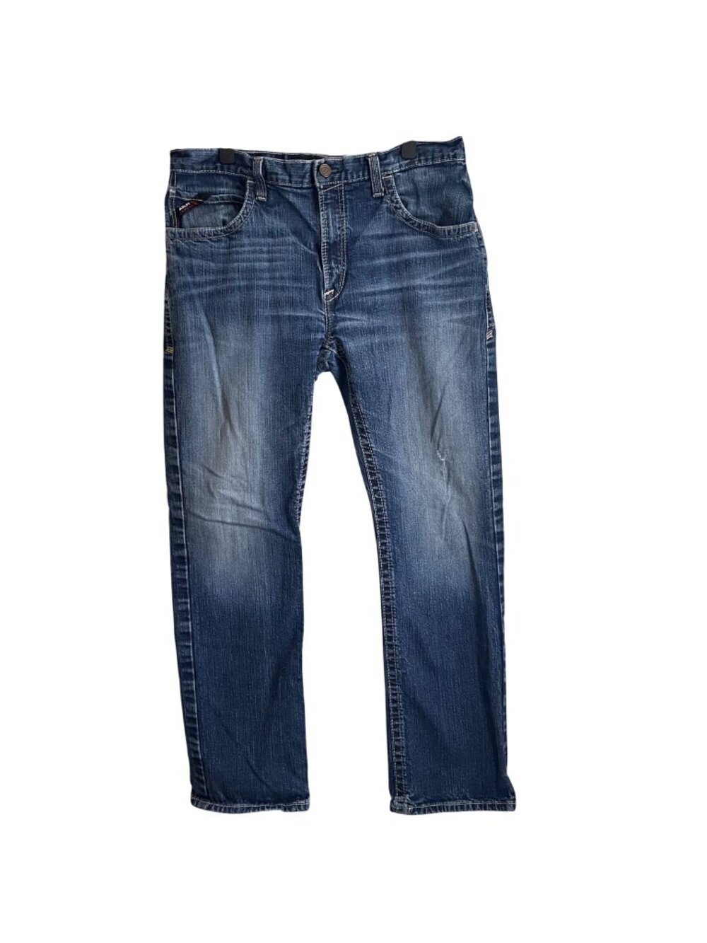 Ariat FR Jeans Size 38x34 M5 Slim Straight Flame Resistant CAT 2 Workwear Ranch